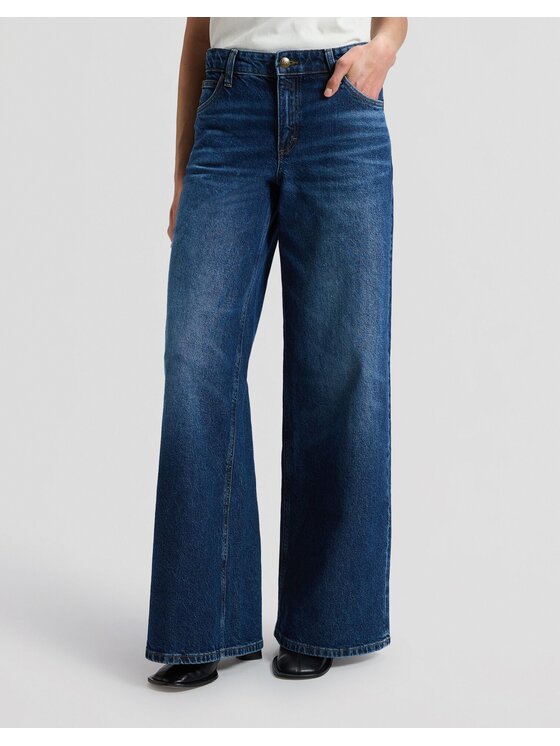 Lee Lee Jeansy HOPE Niebieski Loose Fit