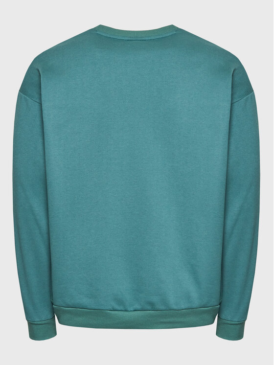 Felpa Griega AK151-02-G002 Verde Regular Fit