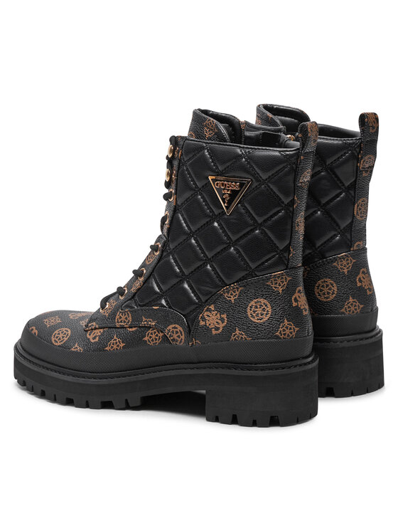 Guess Guess Μποτάκια Badae2 FLFBD2 FAL10 Μαύρο