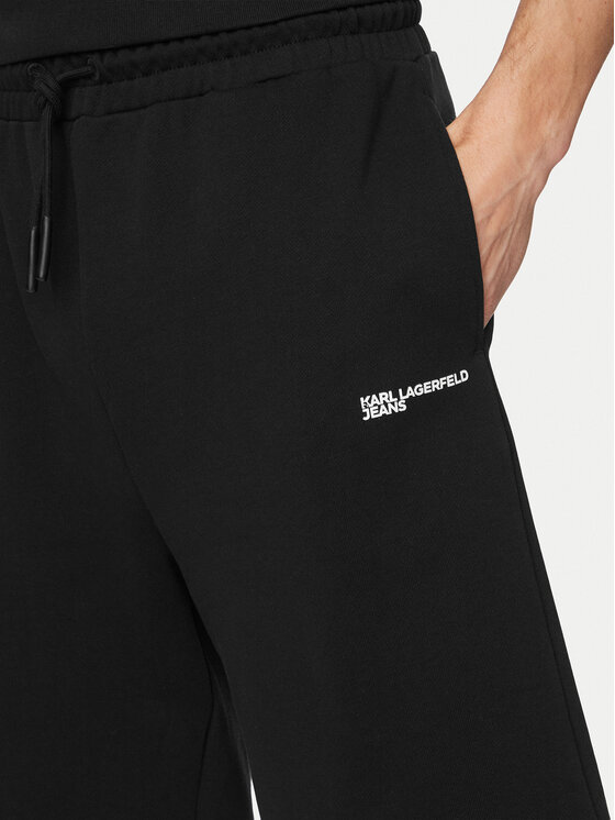 Karl Lagerfeld Jeans Karl Lagerfeld Jeans Pantaloncini di jeans B2M10148 Nero Straight Leg