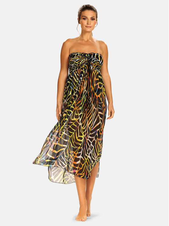 Feba Feba Vestito da spiaggia F43-2024 Nero