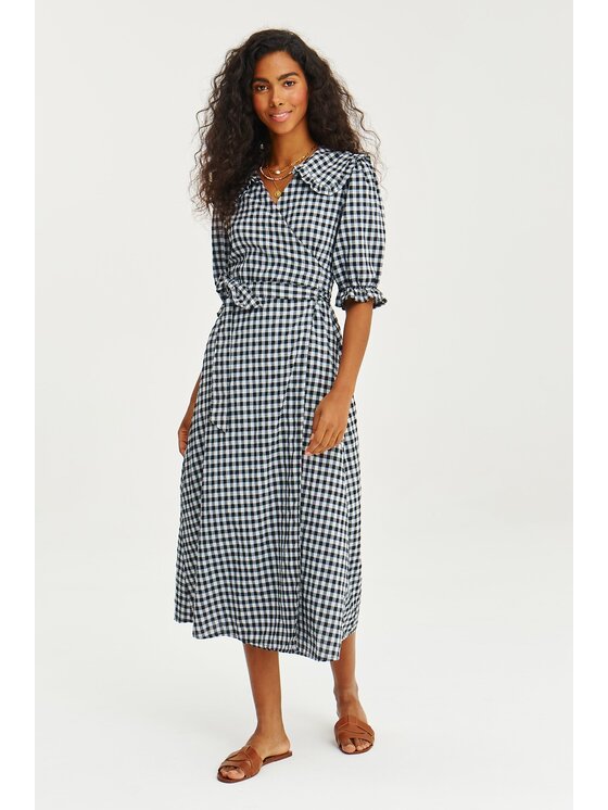 NAOKO NAOKO Každodenné šaty Pure Romance Čierna Regular Fit