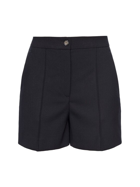 PINKO PINKO Pantaloncini di tessuto Singapore shorts Nero Regular Fit