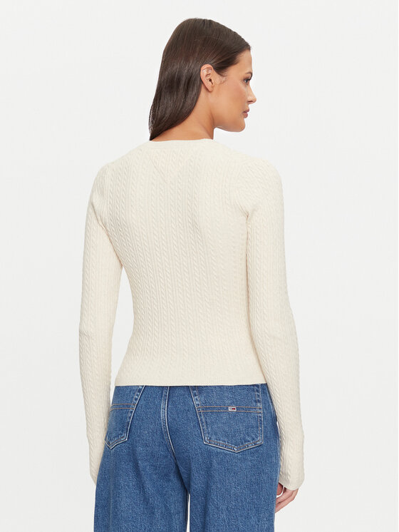 Tommy Jeans Tommy Jeans Кардиган Essential DW0DW18682 Коричневий Slim Fit
