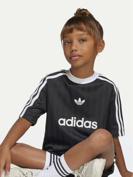 adidas adidas Póló és rövidnadrág Football JC7870 Fekete Regular Fit