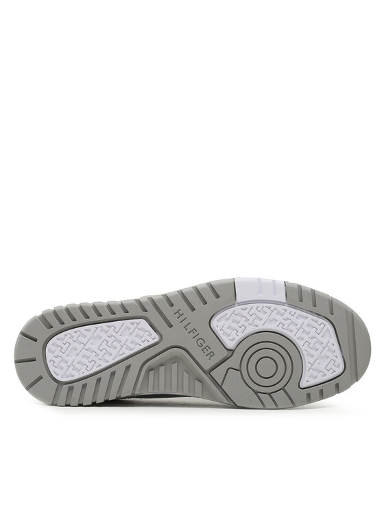 Tommy Hilfiger Tommy Hilfiger Sneakersy Basket Street Mix FM0FM04695 Biały