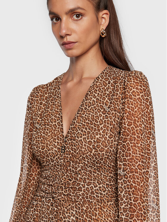 Vestito da giorno RF2179-T3219 Marrone Regular Fit...