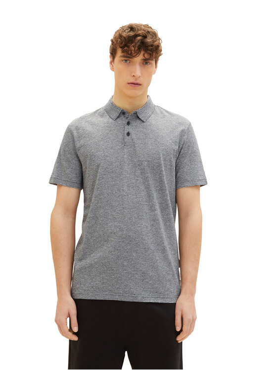 Tom Tailor Denim Tricou polo 1035883 Gri