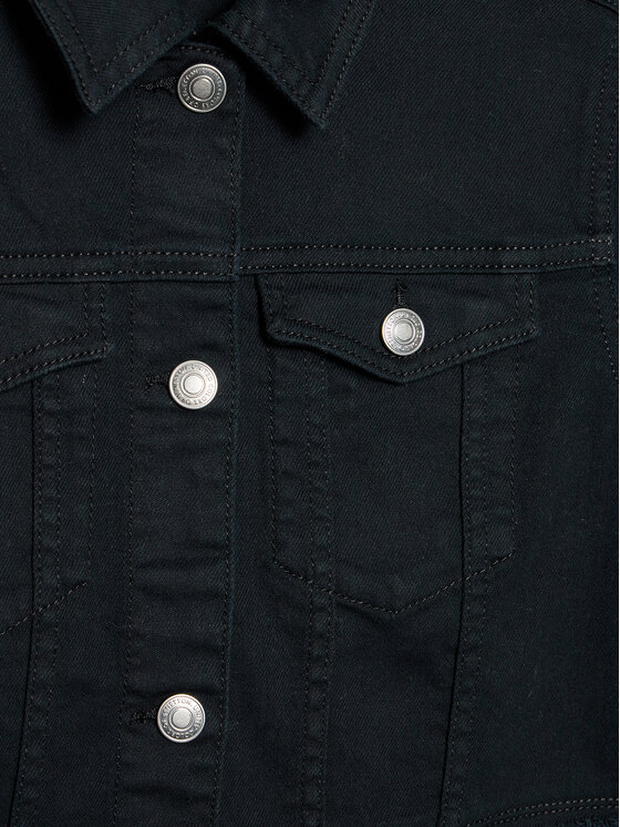 United Colors Of Benetton United Colors Of Benetton Kurtka jeansowa 2RISCN00G Czarny Regular Fit