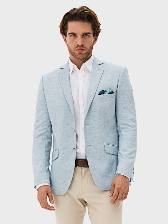 Evenemen Evenemen Marynarka Passa Niebieski Slim Fit