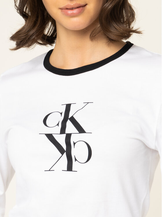 Calvin Klein Jeans Calvin Klein Jeans Blusa J20J213067 Bianco Regular Fit
