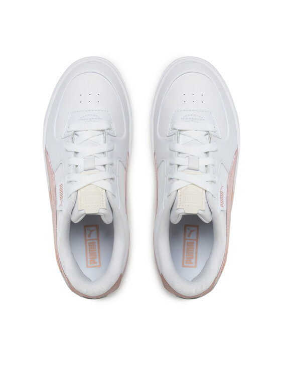 Shiny white pumas on sale