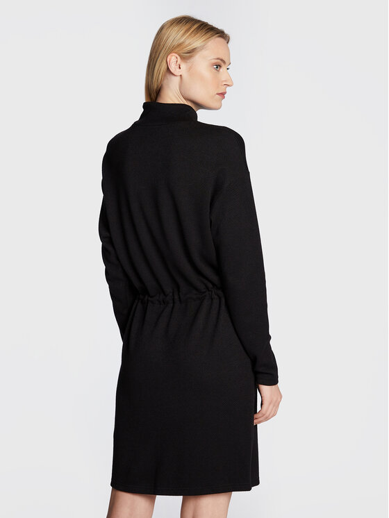 John Richmond John Richmond Трикотажна сукня UWA22087VE Чорний Regular Fit
