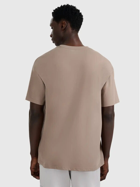 4F 4F T-Shirt 4FWAW25TTSHM2967 Brązowy Active Fit
