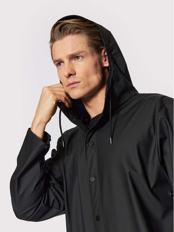 Rains Rains Geacă de ploaie Unisex 12020 Negru Regular Fit