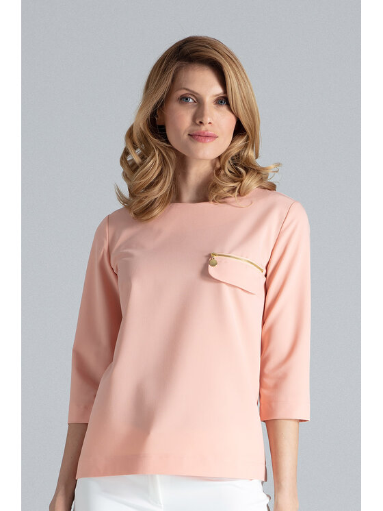 FIGL FIGLFIGL Blusa M393 Rosa Regular Fit