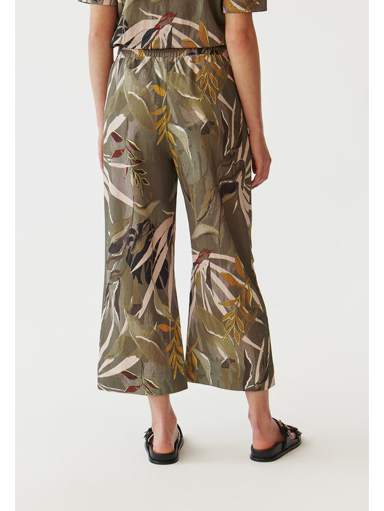 TATUUM TATUUM Kalhoty z materiálu SAVANNA Barevná Loose Fit