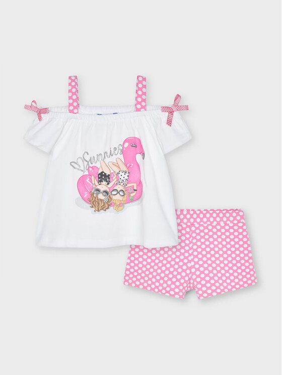 Completo T-shirt e pantaloncini 3213 Multicolore