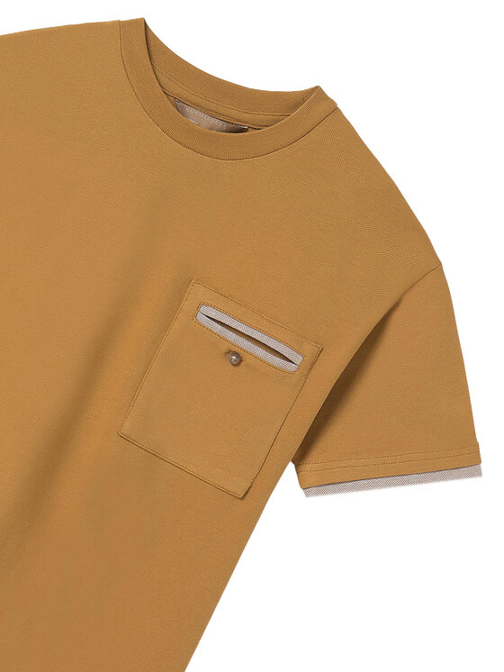 Mayoral Mayoral T-Shirt 6004 Brązowy Regular Fit
