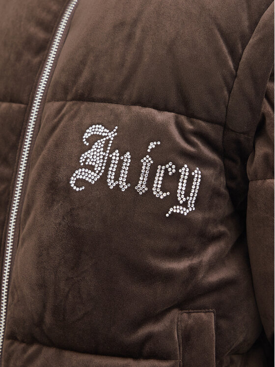 Juicy Couture Juicy Couture Zimné bundy JCOGL226552 Tmavo hnedá Regular Fit