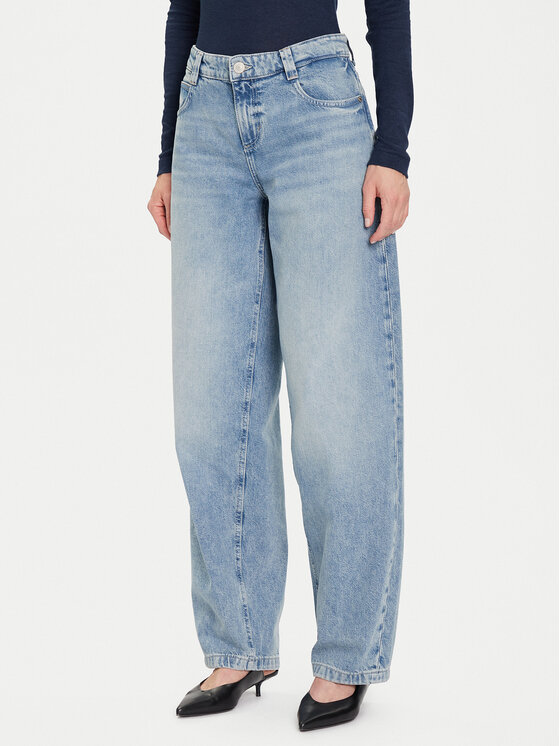 Guess Guess Jeansy W5BA2L D0742 Modrá Baggy Fit