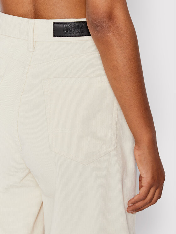 Urban Classics Urban Classics Riidest püksid 90'S TB4743 Beež Wide Leg