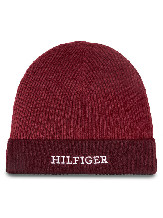 Tommy Hilfiger Tommy Hilfiger Set căciulă și fular tip guler AU0AU01938 Roșu