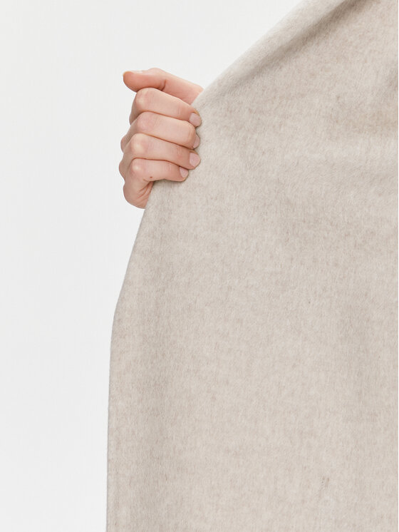 IVY OAK IVY OAK Płaszcz wełniany Celia IO1123F1046 Beżowy Loose Fit