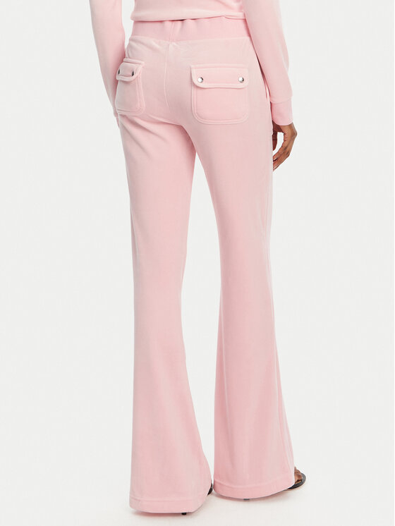 Juicy Couture Juicy Couture Долнище анцуг Layla JCSEBJ001 Розов Flared Leg