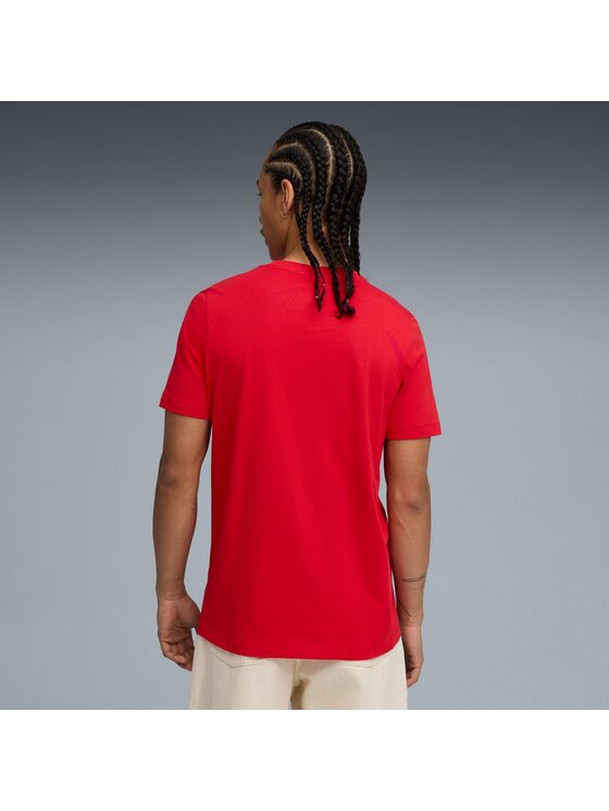 Puma Puma T-Shirt 688032 Czerwony Regular Fit