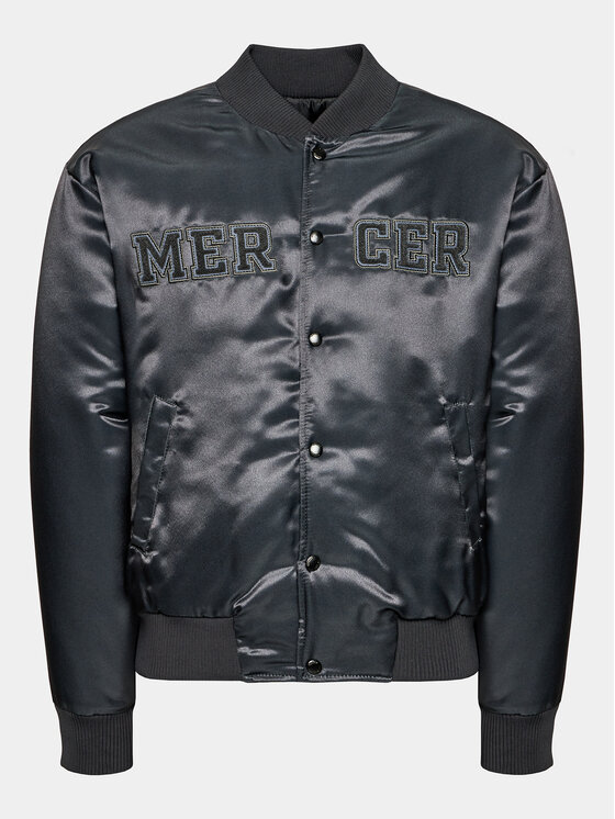 Mercer Amsterdam Bomber Jakna Unisex The Varsity MEAP233003 Siva Classic Fit