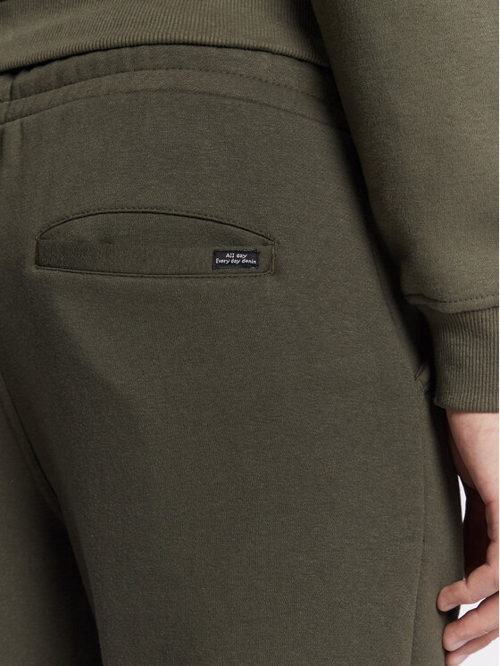 Blend Blend Pantaloni trening Downton 20714201 Verde Regular Fit