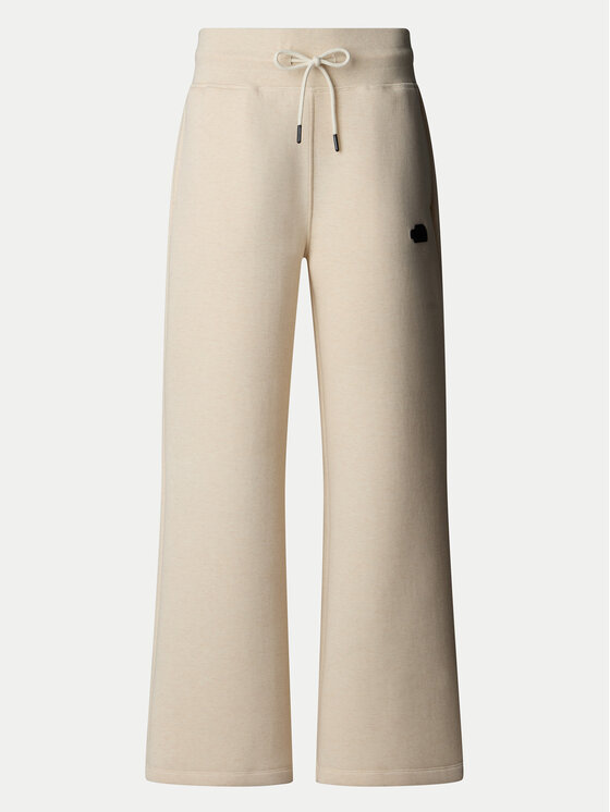 The North Face The North Face Donji dio trenerke NF0A8C25 Bež Wide Leg