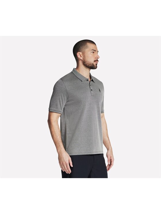 Skechers Skechers Polo TP43-CHAR Szary Regular Fit