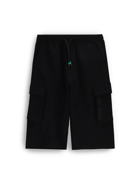 Coccodrillo Coccodrillo Sportovní kraťasy WC5120503TBJ Černá Regular Fit