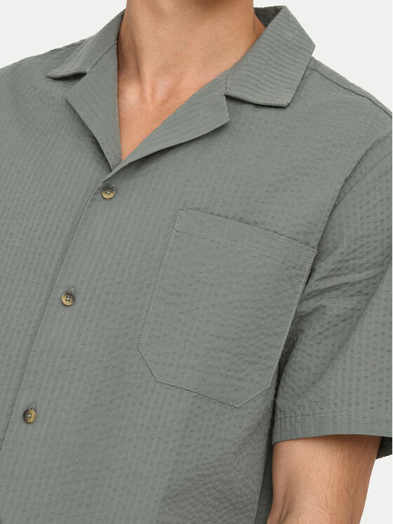 Only & Sons Only & Sons Koszula Eye Resort 22030342 Zielony Relaxed Fit