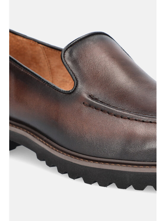 Lancerto Lancerto Loafersy Buty Loafersy Ellon Brązowe BT104124000012 Brązowy