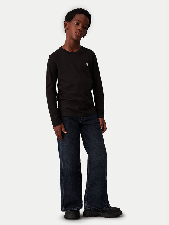 Calvin Klein Jeans Calvin Klein Jeans 2er-Set Blusen IB0IB02255 D Schwarz Regular Fit