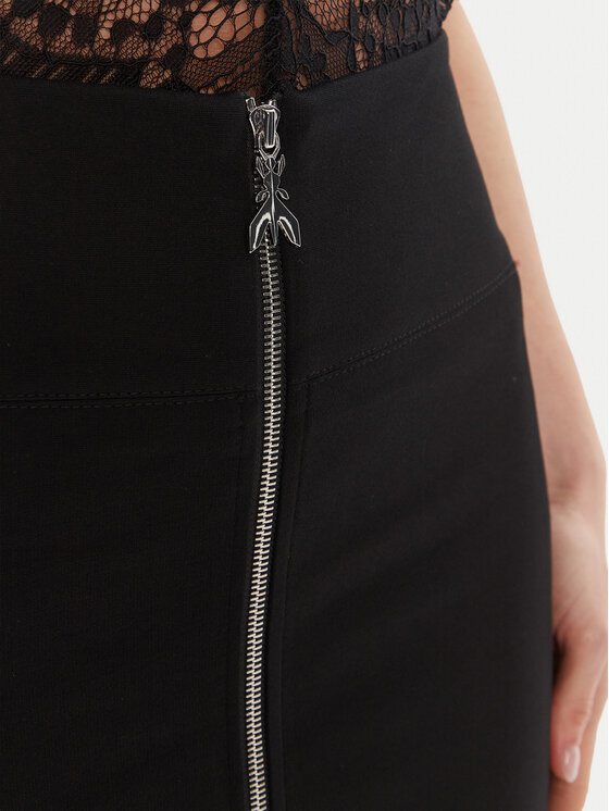 Patrizia Pepe Patrizia Pepe Ravno krilo 8G0485 A025 Črna Regular Fit