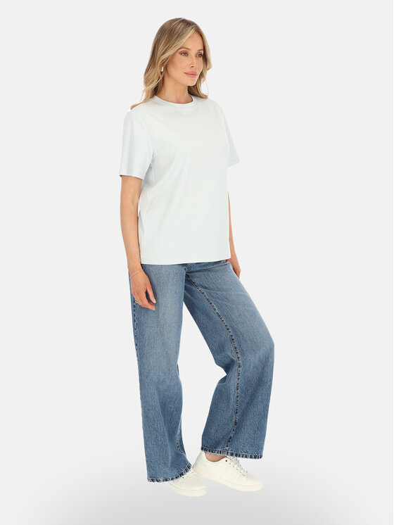 L’AF L’AF T-Shirt Matis Niebieski Regular Fit