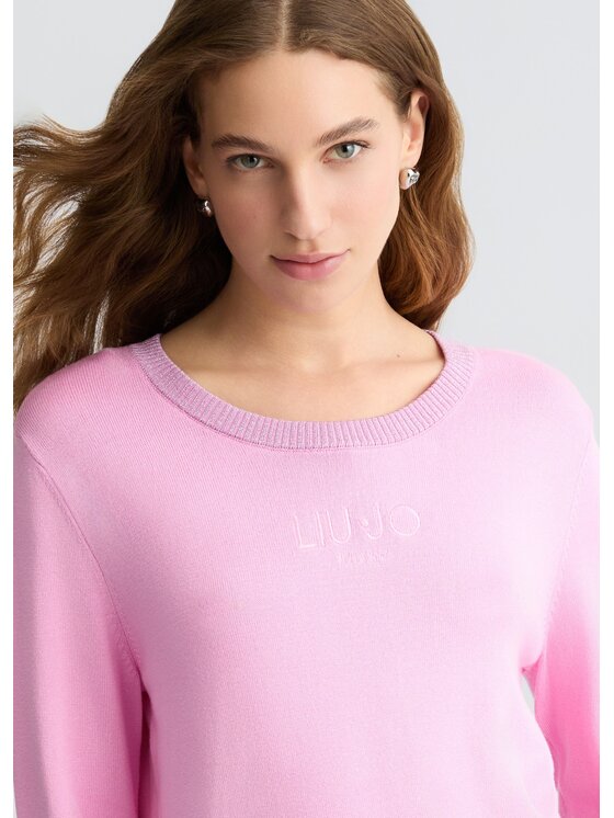 Liu Jo Liu Jo Maglione TA5060MS49IX0671 Rosa Regular Fit