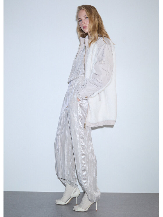 Liu Jo Liu Jo Pantaloni di tessuto TF6099T094A54502 Bianco Regular Fit