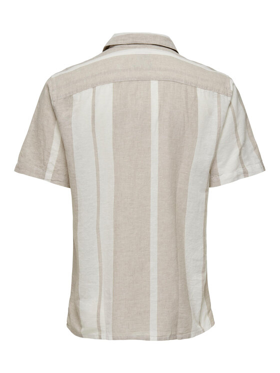 Only & Sons Only & Sons Koszula 22026109 Szary Regular Fit