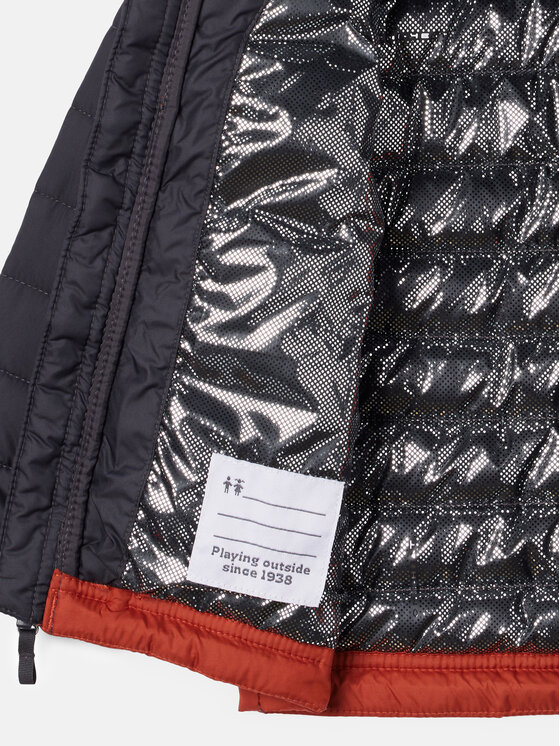 Columbia Columbia Μπουφάν μεταβατικό Powder Lite™ Boys Hooded Jacket Πορτοκαλί Regular Fit