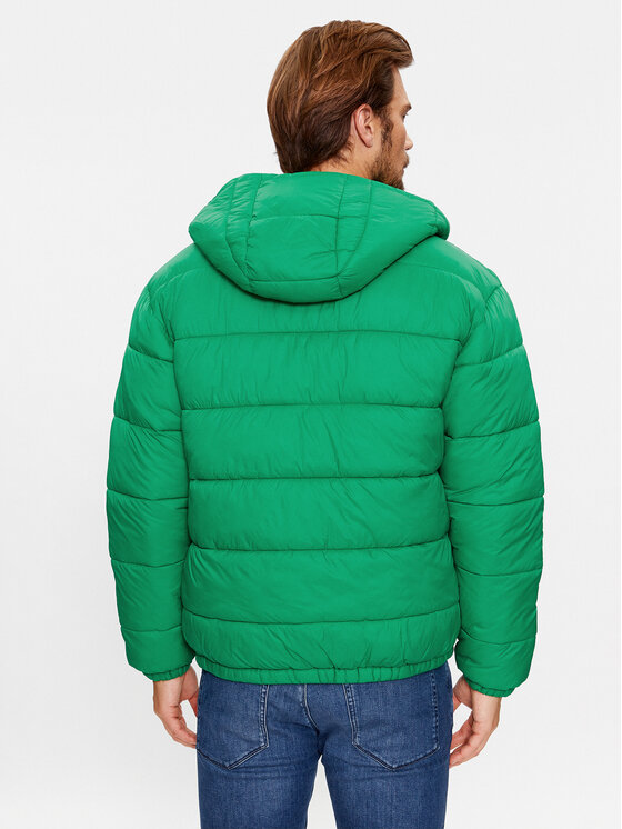 United Colors Of Benetton United Colors Of Benetton Zimní bunda 2NIWUN038 Zelená Regular Fit
