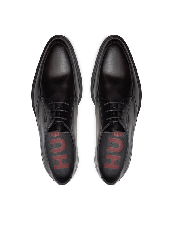 HUGO Hugo Halbschuhe Kerr Derb Ltap 50517203 Schwarz