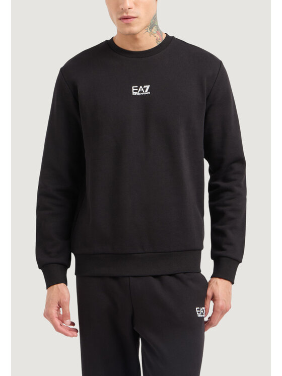 EA7 Emporio Armani EA7 Emporio Armani Felpa 8NPM34 PJVTZ Nero Casual Fit