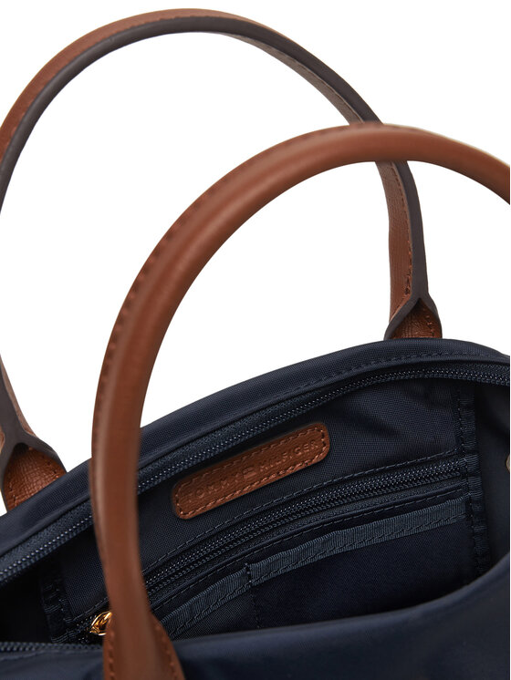 Tommy Hilfiger Tommy Hilfiger Handtasche Popette Mini Tote AW0AW17709 Dunkelblau