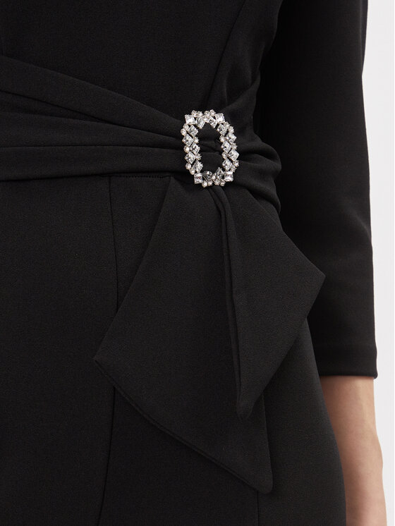 Rinascimento Rinascimento Salopetă CFC0116137003 Negru Regular Fit
