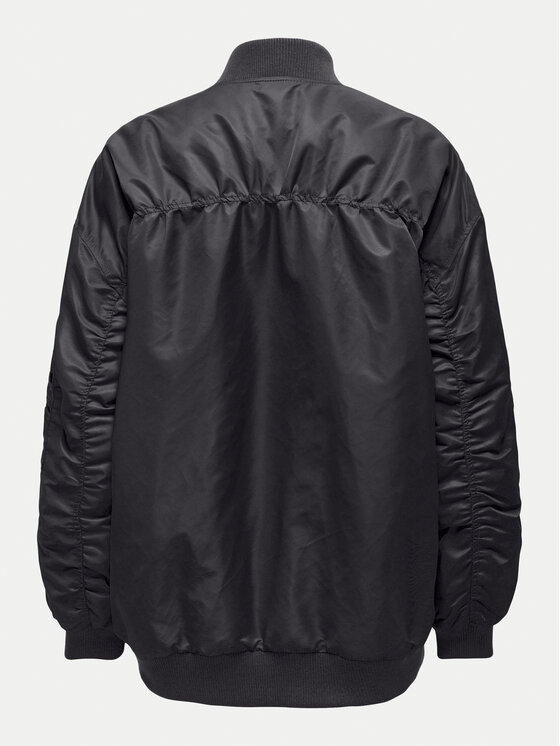 ONLY ONLY Μπόμπερ μπουφάν Mille 15322732 Γκρι Oversize